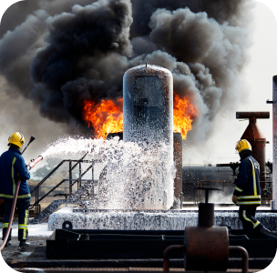 Chemical Fire Analysis in a Laboratory – Advanced chemical fire analysis, studying hazardous substances and combustible materials to determine their role in fire ignition and spread.